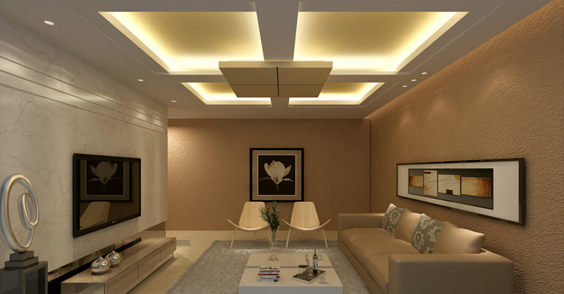 Gypsum Ceiling Design 5