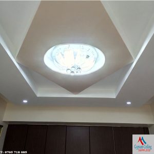 Simple gypsum ceiling design 2